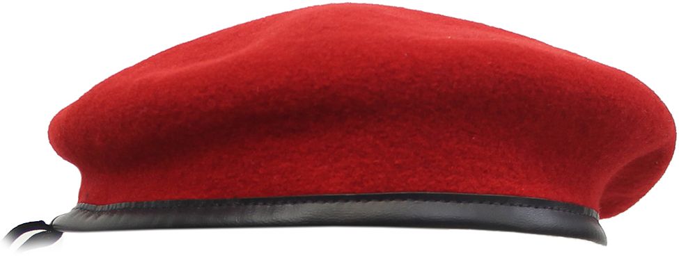 Baret Plein Ciel koraal rood