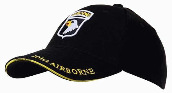 Baseball cap 101ste Airborne yellow line
