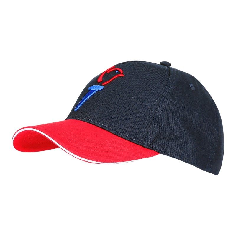 Baseball pet 75 jaar vrijheid rood/blauw