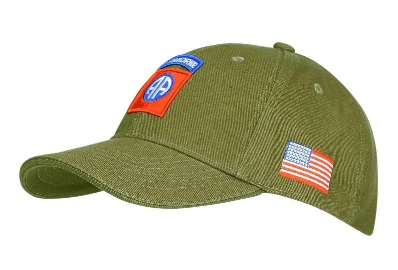Baseball cap 82ND airborne groen