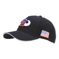 Baseball cap 82nd Airborne WWII 3D zwart