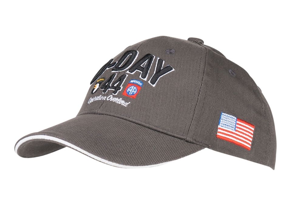 Baseball cap D-Day Normandy grijs