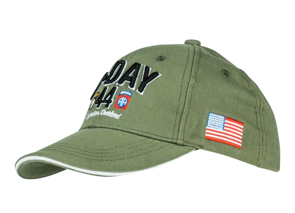 Baseball cap D-Day Normandy groen