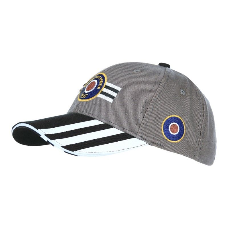 Baseball cap Royal Air Force Invasion Stripes 3D grijs