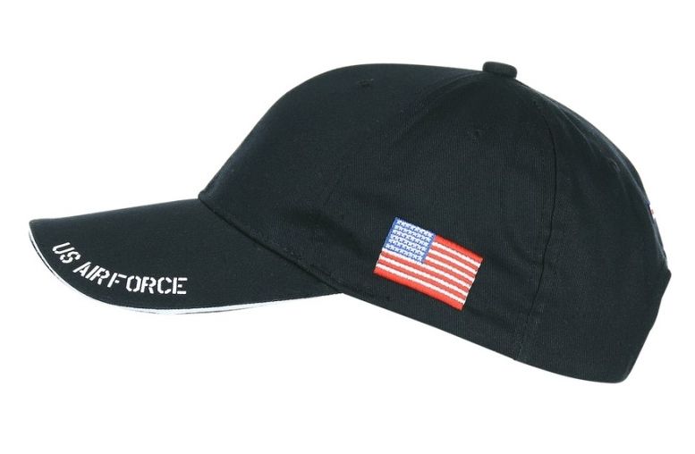 Baseball cap US Air Force USAF zwart