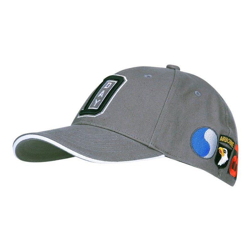 Baseball cap D-Day grijs