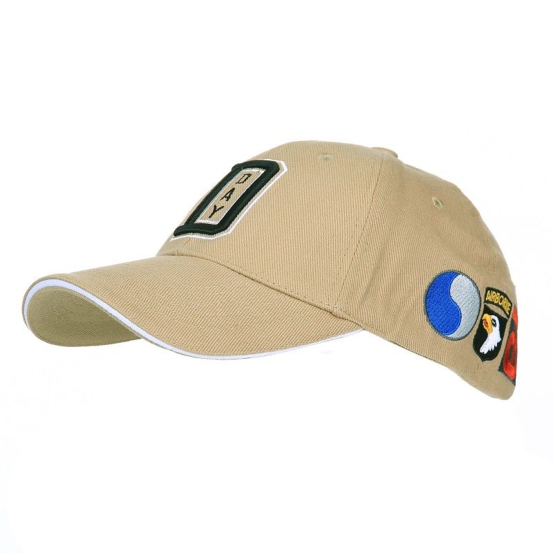 Baseball cap D-Day khaki