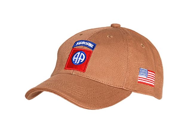 Baseball cap 82nd airborne khaki