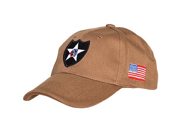 Baseball cap 2nd Infantry khaki