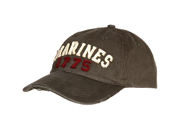 Baseball cap marines 1775 groen 