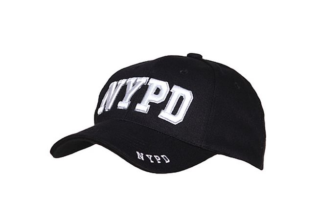Baseball cap NYPD zwart 