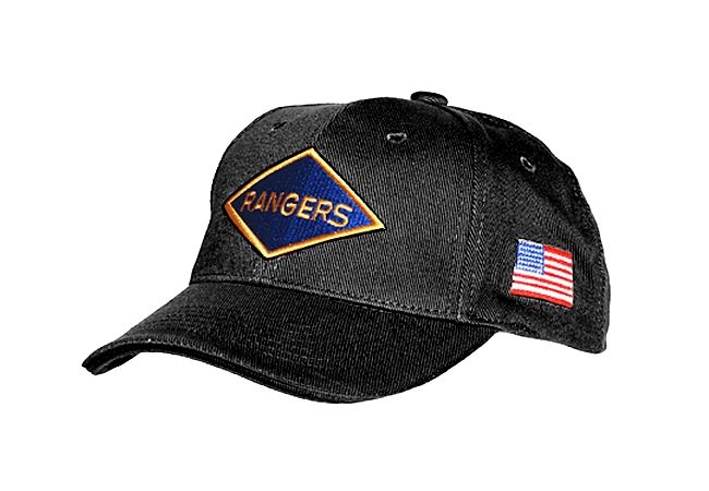 Baseball cap ranger zwart 