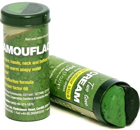 Camo stick 2 kleuren zwart/groen