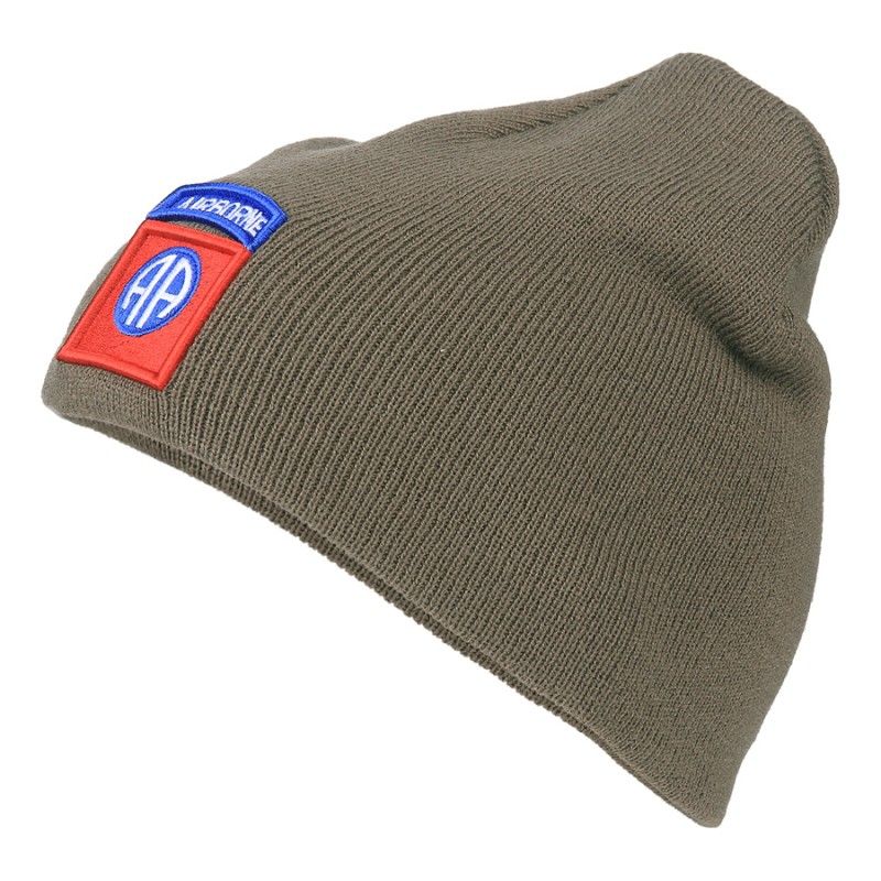 Beanie 82nd Airborne US olive