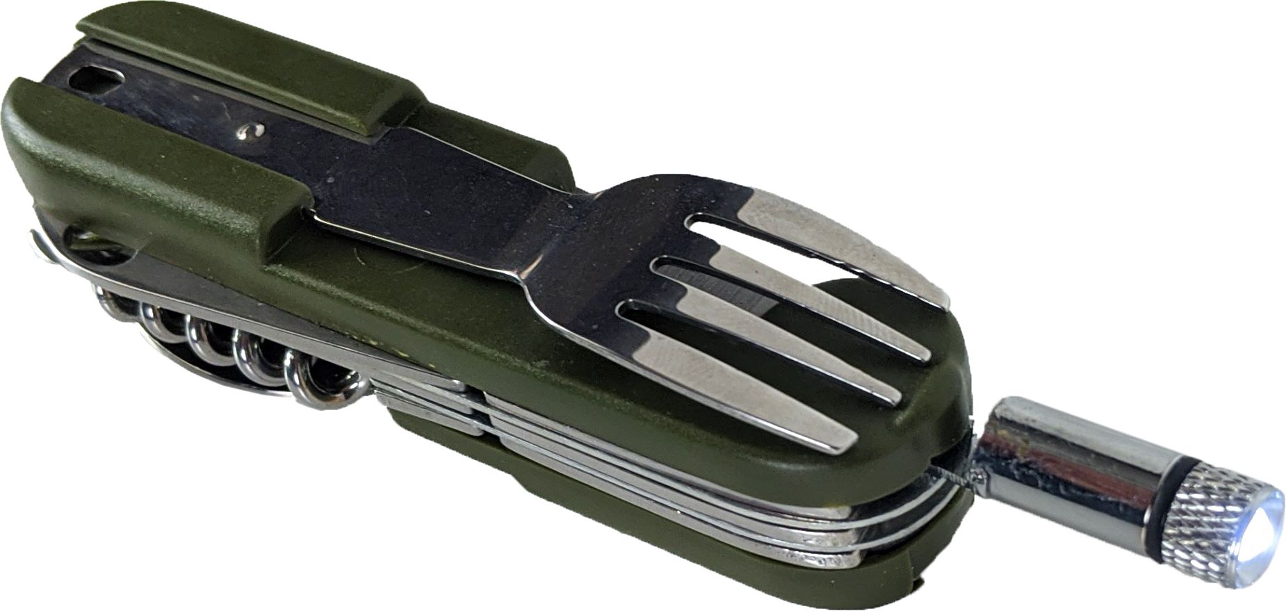 Bestek met lampje groen 