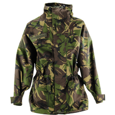 Bilaminaat parka Defensie NL camo nieuw