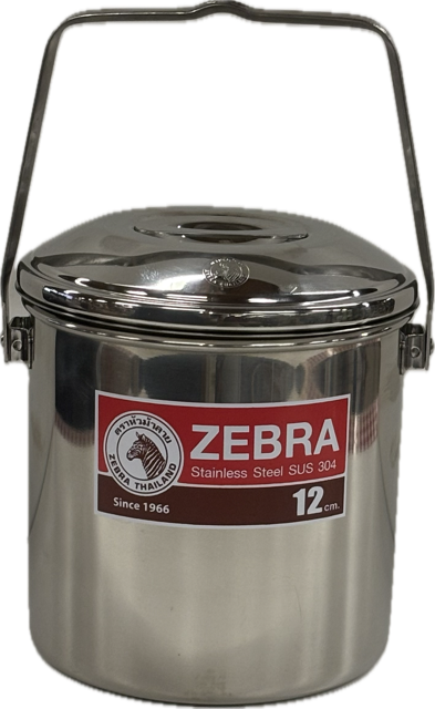 Billy Can Zebra RVS 1.4 liter