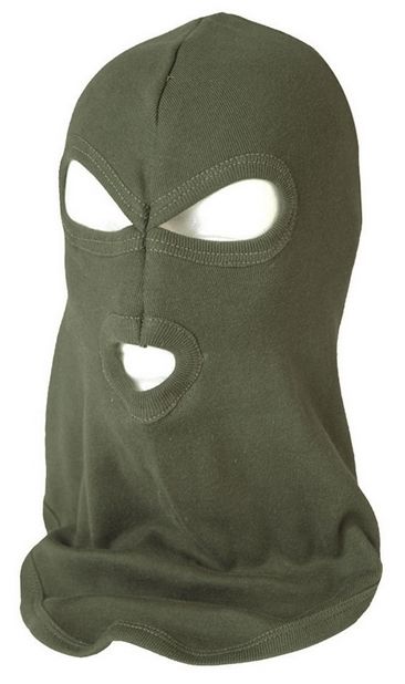 Bivakmuts 3-gaats katoen groen 