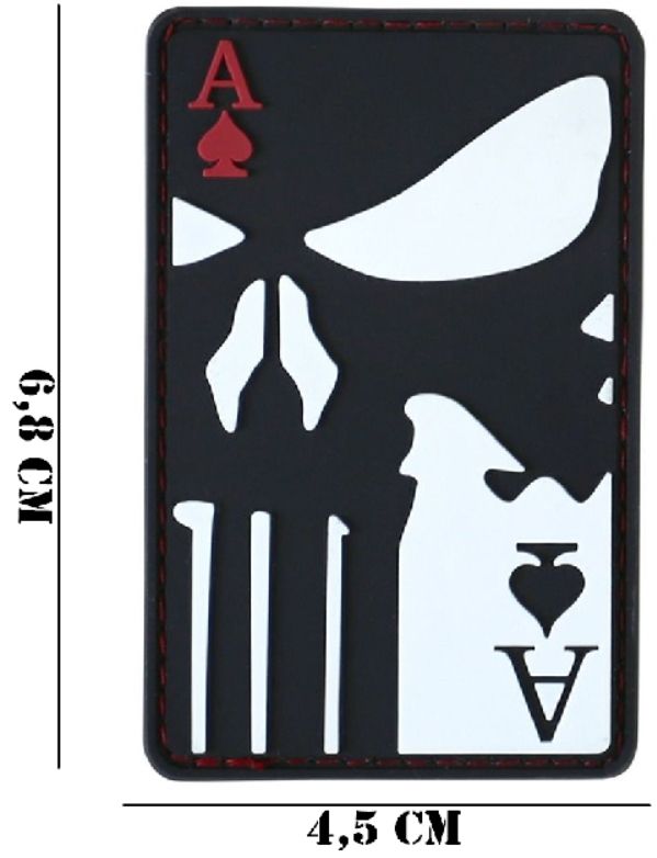 Embleem PVC Ace Of Spades