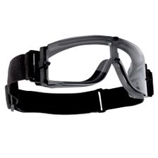 Bollé X800 tactical bril clear platinum (X800i) zwart 