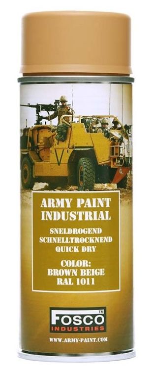 Verf spuitbus 400 ml. beige, Brown-Beige, RAL1011