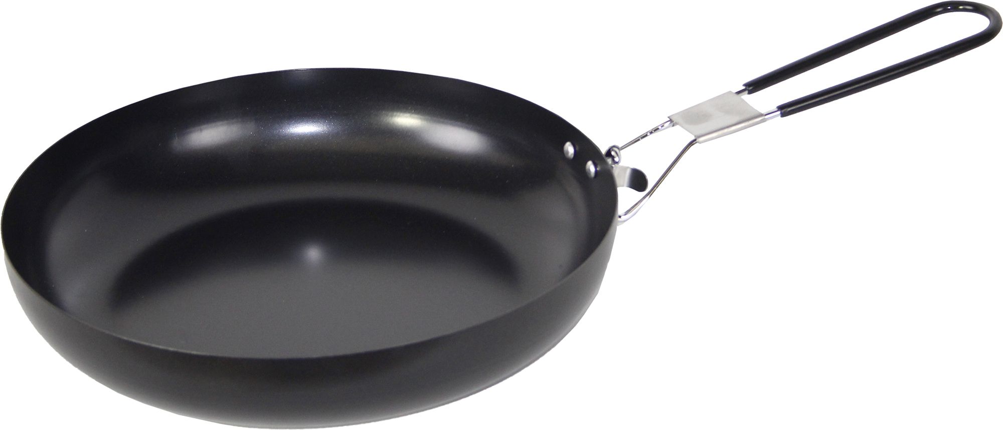 Camping pan inklapbaar zwart 25 cm