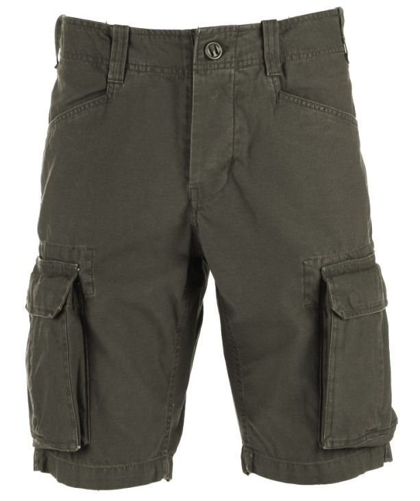 Cargo short Stonewashed groen