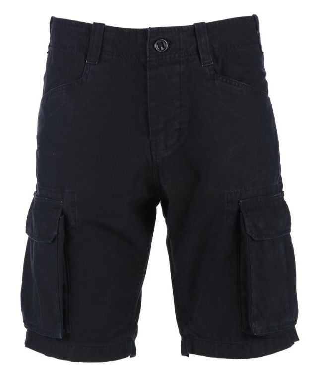 Cargo short Stonewashed zwart