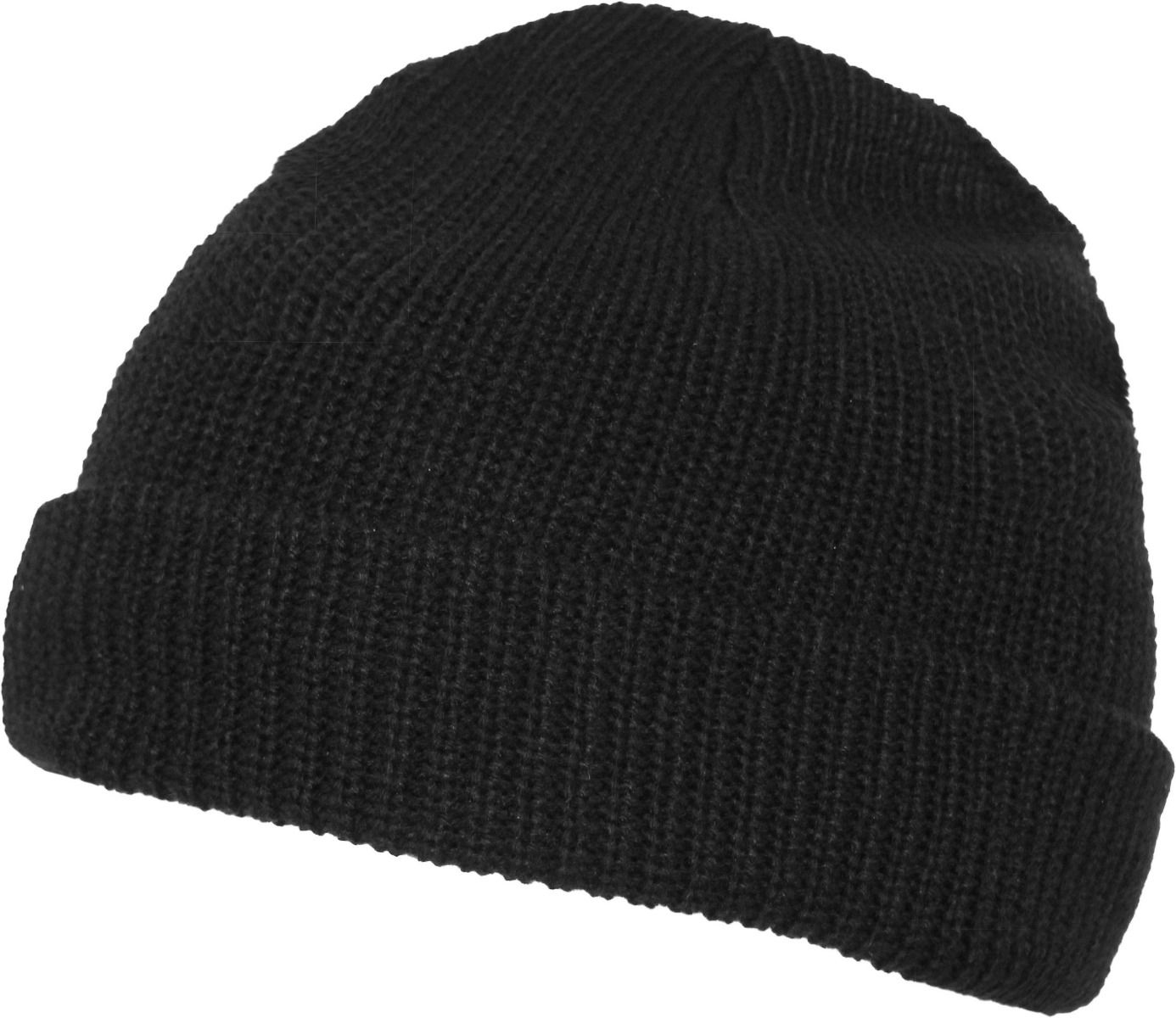 Commando muts wol zwart 