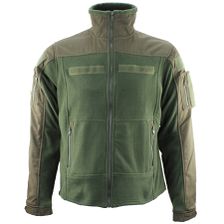 Combat fleece vest groen