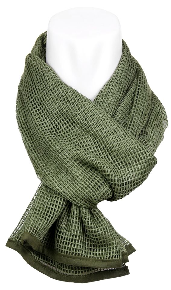 Combat sjaal 175 x 100 groen 