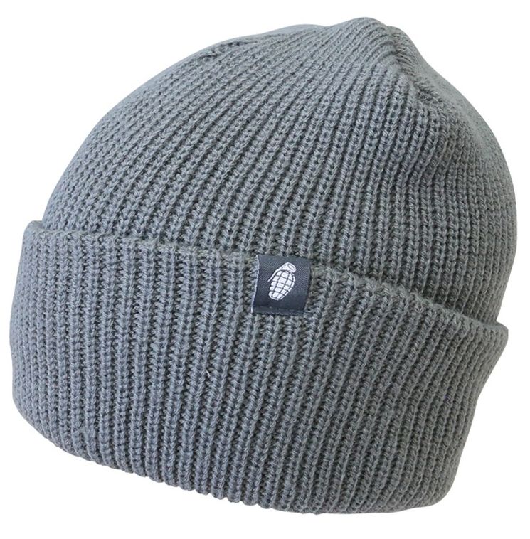 Commando muts grof Gunmetal grijs