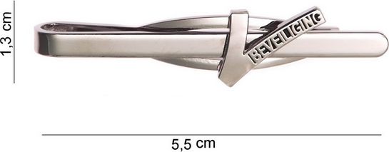 Beveiliging dasspeld chroom 