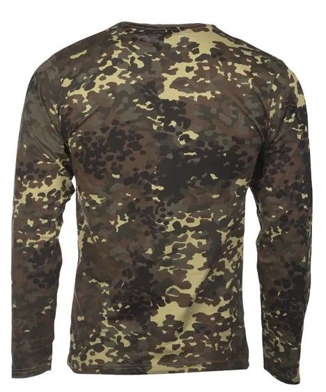 T-Shirt lange mouw Duitse camo