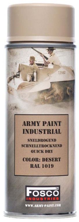 Verf spuitbus 400 ml. beige, Desert, RAL 1019