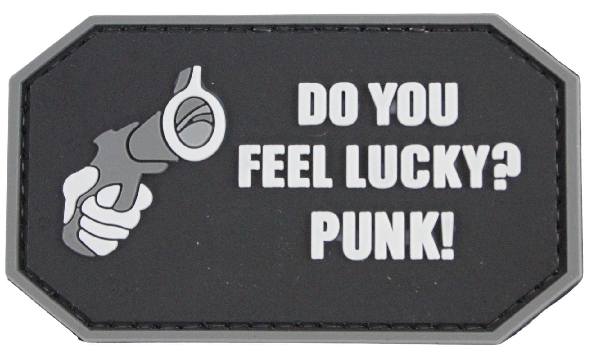 Embleem PVC Do You Feel Lucky