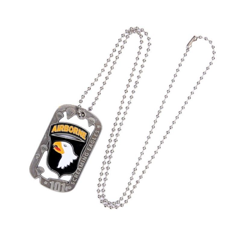 Dog Tag 101st Airborne chroom