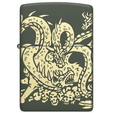 Zippo Dragon Design Goud