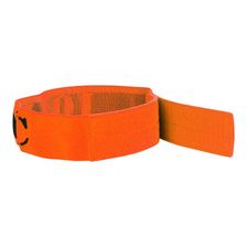 Elastic arm strap / teamstrap oranje 