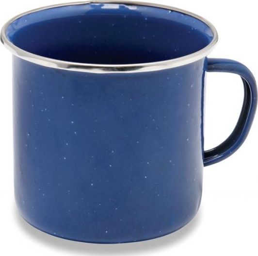 Emaille mok 350 ml blauw