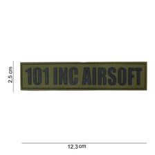 Embleem 3D PVC 101 INC Tab #13026 groen 