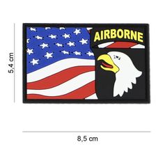 Embleem 3D PVC 101st Airborne vlag #7087