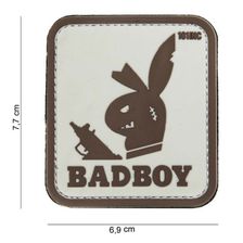 Embleem 3D PVC Badboy #14044 beige 