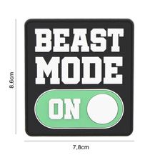 Embleem 3D PVC Beast Mode #9104 on 