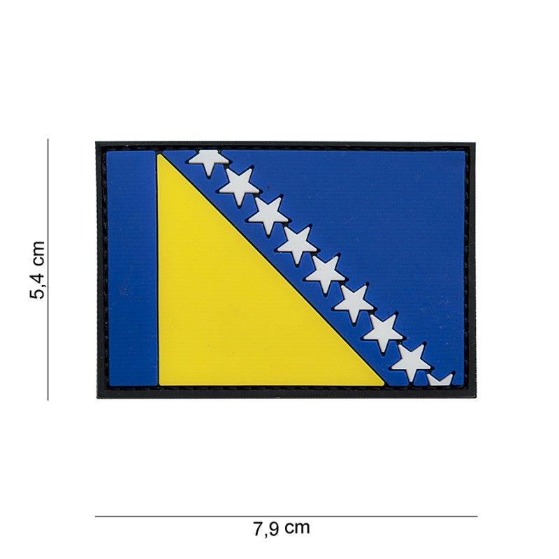 Embleem 3D PVC Bosnië #15068 