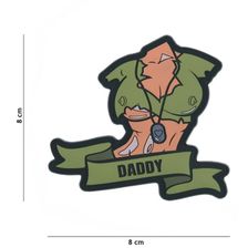 Embleem 3D PVC Daddy girl #8137
