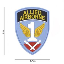 Embleem 3D PVC First allied Airborne army #8129 