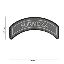 Embleem 3D PVC Formoza tab #2087 grijs 