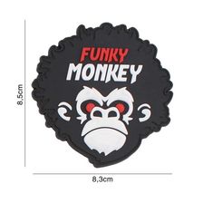 Embleem 3D PVC Funky Monkey #5120 