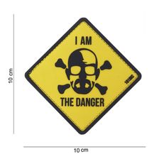 Embleem 3D PVC I Am The Danger #11149 geel